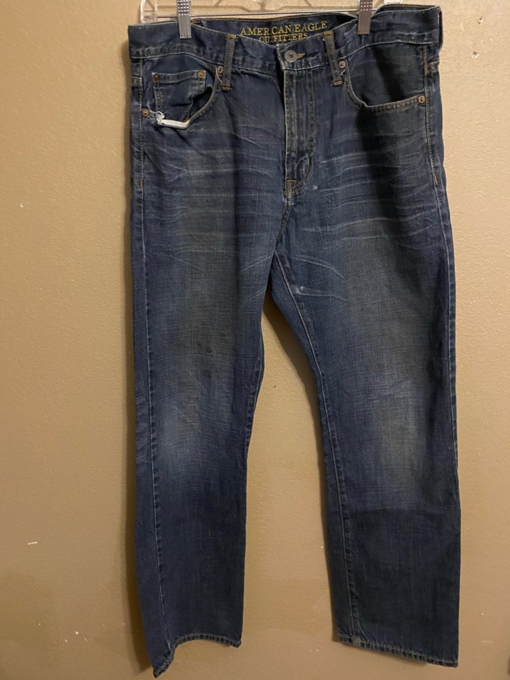 American Eagle Outfitters Men’s Relaxed Straight Denim Jeans Size 33/32